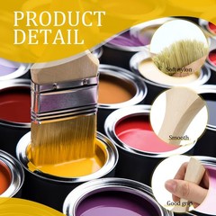 48 Pack 2 Inch Paint Brushes, All-Purpose Chip Brush Set for Painting, Stains…