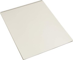 Strathmore (400-7 400 Series Drawing Pad, 14″x17″, Ivory/Cream