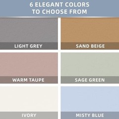 9×12 Heavyweight Sanded Pastel Paper Pad – 12 Sheets, Assorted Light Colors for