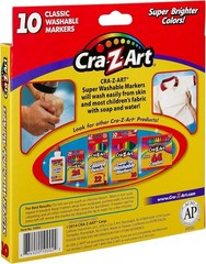 Kids’ 10ct Classic Washable Markers – Perfect for Art Projects & Coloring Fun