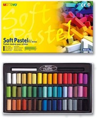 Non Toxic Mungyo Soft Pastel Set of 48 1 Count (Pack 48), Assorted Colors