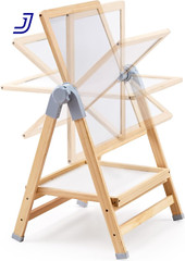 2 in 1 Kids Art Easel Double Sided Wooden Magnetic Whiteboard Chalkboard NEW