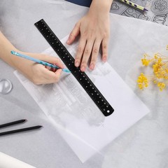 Tracing Paper Roll 24in x 30yd, White Trace x transparent