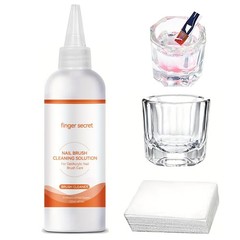 Nail Brush Cleaner & Revitalizing Solution – Fast-Acting Cleaner for Acrylic …
