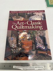 (5) Quilt Books: Quilter’s Handbook, Classic Quiltmaking, A Patchwork Alphabet