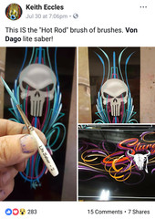 PREMIUM Pro Series Scrolling & Pinstriping 5 BRUSH SET ~ *Professionals Choice*