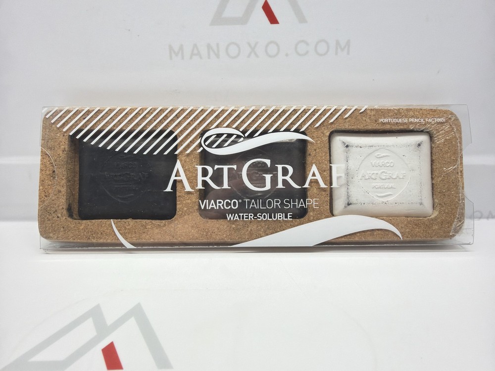 Art Graf Artist Water Soluble Tailors Chalk Set of 3 Rich & Intense Co