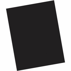 Pacon PAC101187 Card Stock 8.5″ x 11″ 65 lb Black 100 Sheets