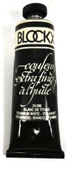 NEW NIB LOT 6 BLOCKX OILS BLANC DE TITANE OIL PAINT Titanium White 60ml each