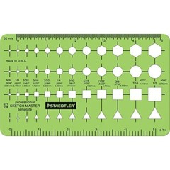 Staedtler Mars Sketch Master Stencil