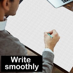 Large Engineering Graph Paper Pad 22”X17” Landscape 4″ X 4″Grid Pad Giant Draf