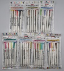 ZEBRA Mildliner Double-Sided Highlighter (Marker, Pen) NEW 35 Color Set – JAPAN