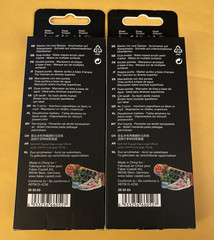 Lot of 2- Faber-Castell Shake and Paint Twin Acrylic Marker – Black & White