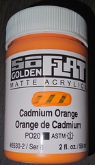 Lot of 10 Golden SoFlat Matte Acrylic 2oz Bottles