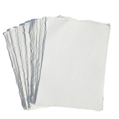 Habiller Deckle Edge Paper Loose Leaf Sheets For Writing Calligraphy Printing