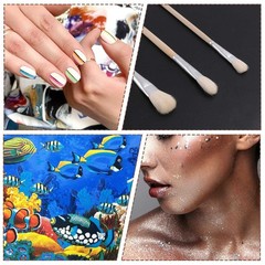 7 Pcs Mop Brush for Acrylic Painting Gilding Brush Versatile Mop Brushes3550