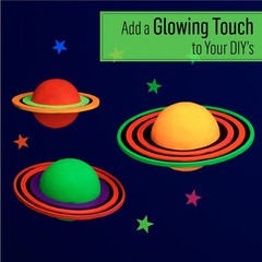 FolkArt glow in the dark paint, 8 oz, Green 8 Fl Oz 8 (Pack of 1),