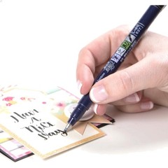 Fudenosuke Brush Pen, Soft Tip, Black
