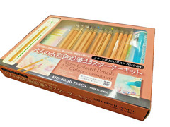 “Kita-Boshi” 3.3mm “Water-soluble 13 color Mechanical Pencil Set”