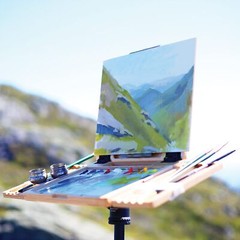 New Wave u.go Plein Air | Anywhere Pochade Box, 8.4″x11.25″x1.25″ Inches, Ple…
