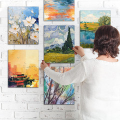 Canvas Board 8 X 10 Inch, 24 Pack Canvases for Painting, 100% Cotton Canvas for