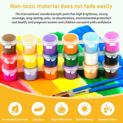 Pig Paint by Numbers Kit for Adults Beginners- Pig Sunflower Paint by Number Can