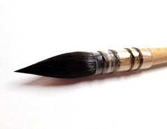 NEW! Da Vinci PETIT GRIS PUR Size 6 Russian Blue Squirrel 418 QUILL MOP Brush