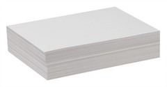 White Art Media Paper 9×12 for Watercolor Crayon Pencil Charcoal Sketching