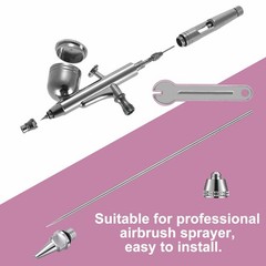 1 Set Airbrush Nozzle Needle Replacements for Airbrushes Spray Gun 0.2/0.3/0.5mm