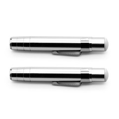 RALIS 2 Packs Aluminum Alloy Chalks Holder, For 1 Count (Pack of 2), Silver