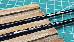 Lot Of 2 Kolinsky Sable Artist Brushes TVB Size 8, Kevin Bouton-Scott Size 7
