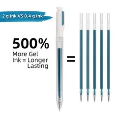 48 Colors Retractable Glitter Gel Pens – Sparkle Markers for Adult Coloring, Smo