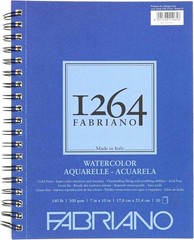 Fabriano 1264 Watercolor Pad, 7 x 10, Bright White