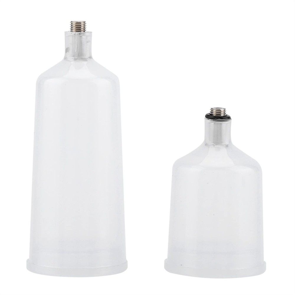 2PCS / Set Spray Paint Cup, 20ml 40ml Plastic Paint Airbrush Cup Pot Non-Fast…