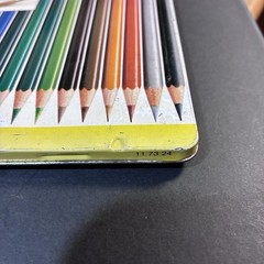 Vintage Faber Castell West Germany Watercolor Colored Pencils Set 23 Art F/S