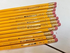 Vintage Eberhard Faber Pencils Lot of 30 NEW 501-F and B Made In Canada