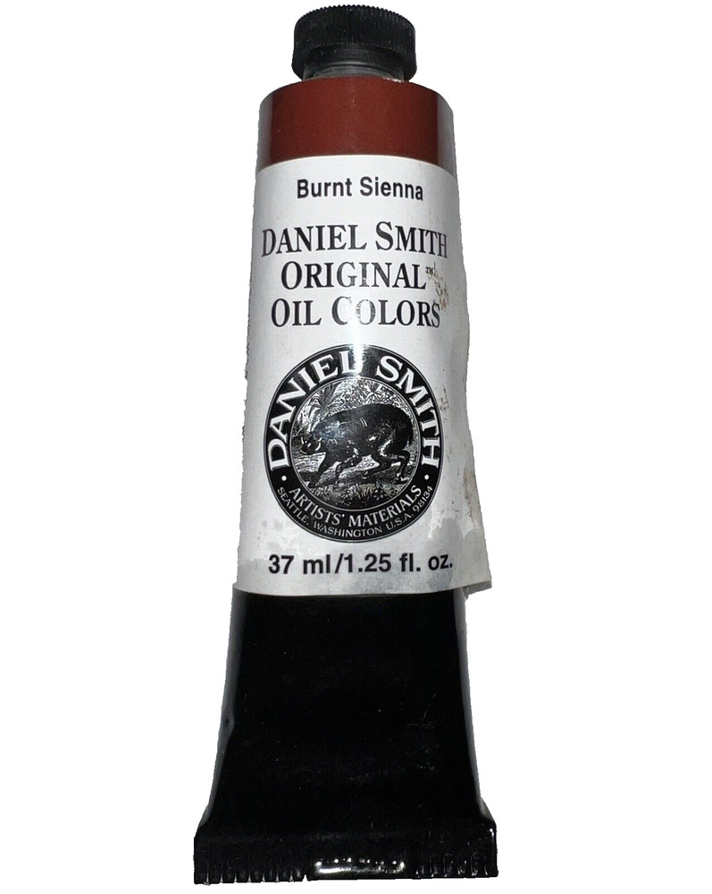 DANIEL SMITH Original Oil Color Paint 37 ML 1.25 fl oz Tube Burnt Sienna Discont