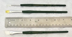 Contemporary Crafts Paint Brushes Lot of 11 Various Sizes • Art Painting Crafts