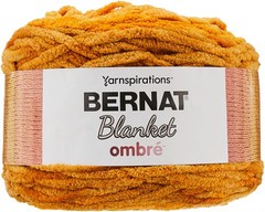 Bernat Blanket yarn, Orange Crush Ombre