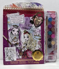 EVER AFTER HIGH Watercolor Paint 10 Poster Portfolio Fashion Angel EAH Mattel