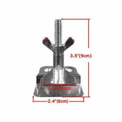 TechTongda Screen Frame Butterfly Hinge Clamp Durable Rust-resistant Zinc Alloy
