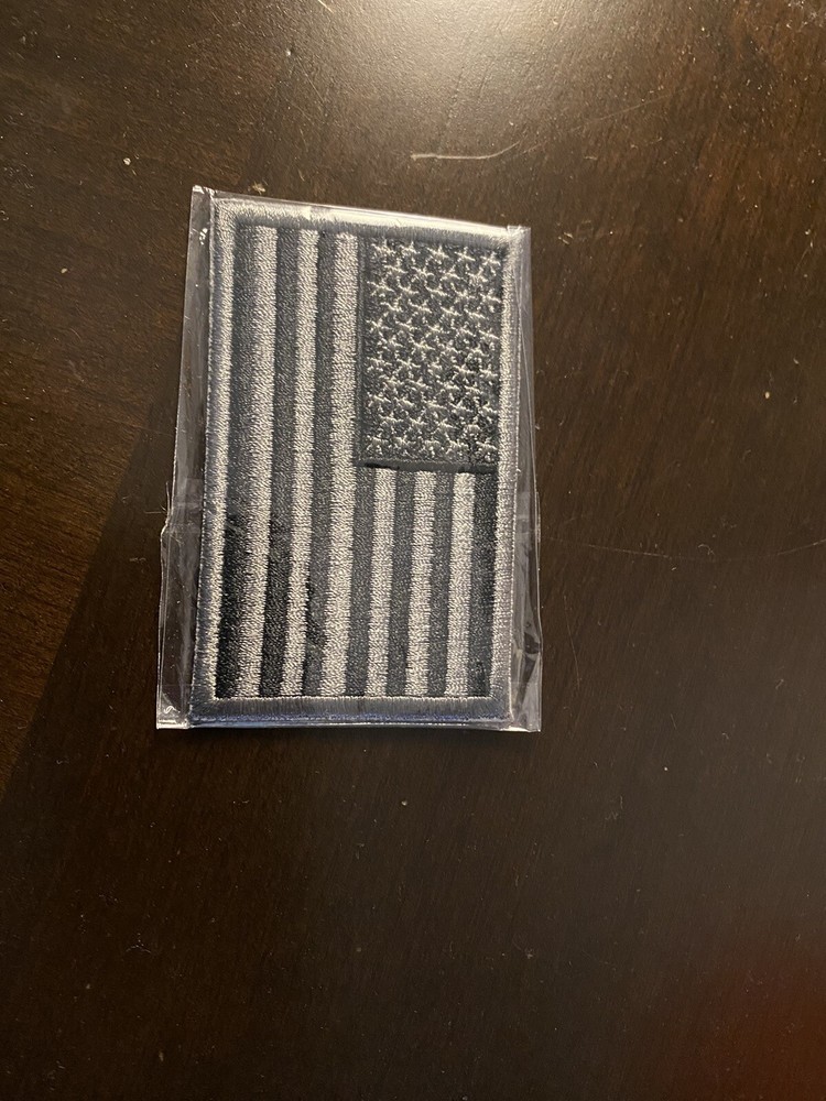 🔥 Tactical USA Flag Patch Black Gray American Flag US United States Military🔥