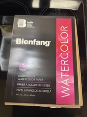 6 Bienfang Aquademic Watercolor Pads (SIX)