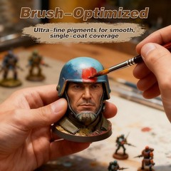 Miniature Acrylic Paint Set – 8 x 20ml Bottles for Figurines, Models & Airbrush