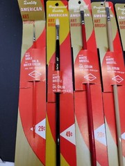 Lot Of 6 Vintage Applicator Brush Co American Art Brushes NOS On Cards