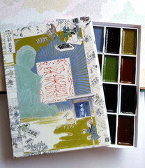 Saibiboku Kobaien Kissho traditional Japanese painting pigments 20 Colors New
