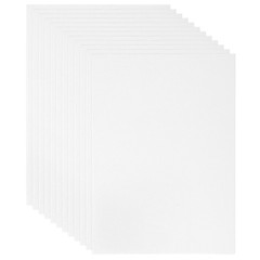4×6 Canvas Boards for Painting, 12 Pack 100%Cotton Square Triple Primed Blank