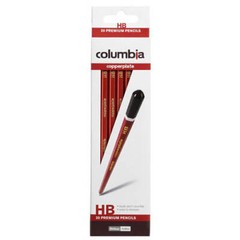 Comfortable Hexagonal Columbia Copperplate Lead Pencil 20 Pack High Quality