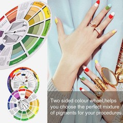 JimKing Creative Color Wheel, Paint Mixing 9.9 x inches, mutil color