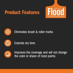 1 Gallon Latex Paint Additive for Smooth Finish & Improved Flow – Floetrol
